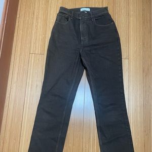 Dark Brown Curve Love Ultra High Rise 90s Straight Jean